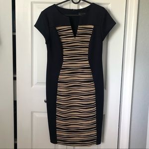 “Connected Apparel” Form Fitting Dress